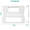 bruwaa Wall Mount with Cable Management for AVM FritzBox Router