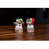 Blue Sky Ceramics Gingerbread Salt & Pepper Set, Multi