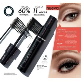 Mascara Para Pestañas Doble Efecto Largo-volumen Oriflame                                                                                             