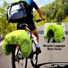 126 x 66 cm Bicycle Bag Rain Cover, Light Green