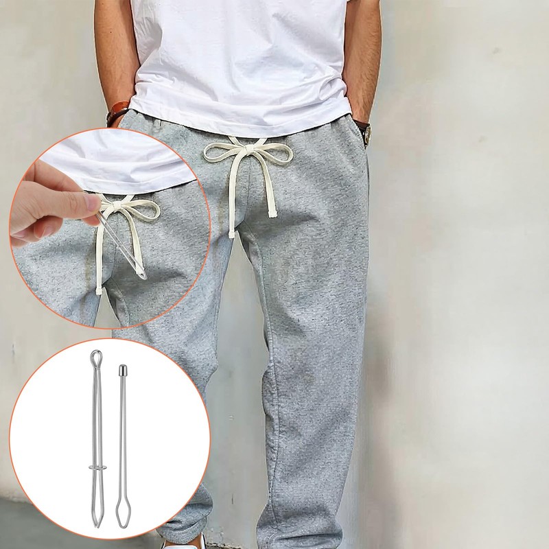 6 Pcs Cord Threader Tool Bodkin Sewing Tool Drawstring Threader