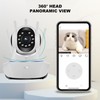 HD Indoor Security Camera 360 Degree Panoramic Night Vision 5