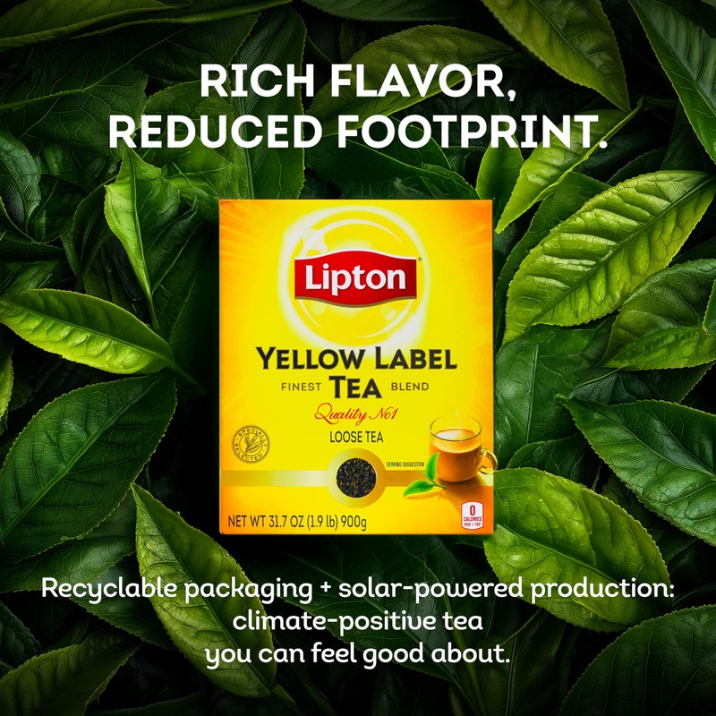 Lipton Yellow Label International Blend | Premium Tea |Black Tea