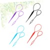 FOMIYES 20pairs Hair Curler Tool Plastic Tails Braid Ponytail Styling