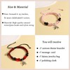 AULSIEY Matching Bracelet for Couples Best Friend, Couples Bracelets Pinky