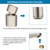 Hibbent NSF/ANSI/CAN 61 Certified Faucet Aerator, 360° Swivel Kitchen Sink