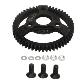 Spur Gear Set Metal Steel Transmission for 1/10 Traxxas Slash 2WD RC Car 32P 0.8M 52T