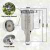 NBB Galvanised Diamond Drill Bit with Triangular Shaft Diamond Crown
