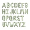 Pfylinqo 16 Inch Cream Letter Balloons, 26 Pieces A-Z Custom