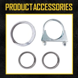 Catalytic Converter, 19346 Stainless Steel Catalytic Converter Replacment for F250 Super Duty 2008-2010 5.4L,6.8L,F350 Super Duty 2008-2010 5.4L,6.8L,High Flow Catalytic Converter(EPA Compliant)