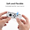 Mcbazel Durable Transparency TPU Protective Cover Case for NS Switch