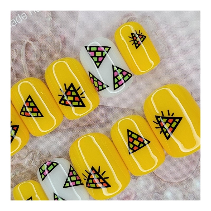 Unikitsch 1 Handmade Nail Tips - Lipstick / 유니키치1 수제네일팁