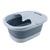 Foldable Foot Bath Basin with Massage Acupoint PP Silicone Foot