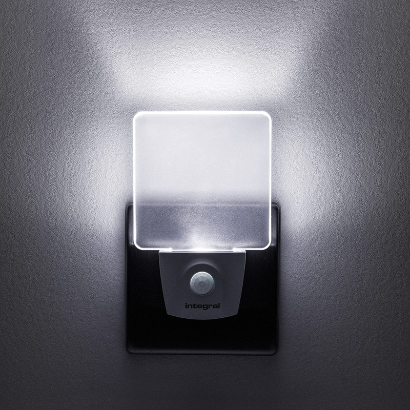 Integral LED Motion Sensor Night Light, Night Light Socket with