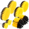 AGT Brush attachment: 8-piece brush set for drill and cordless