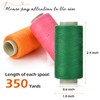 12 Color Sewing Thread Kit, Needle and Polyester Threads Small