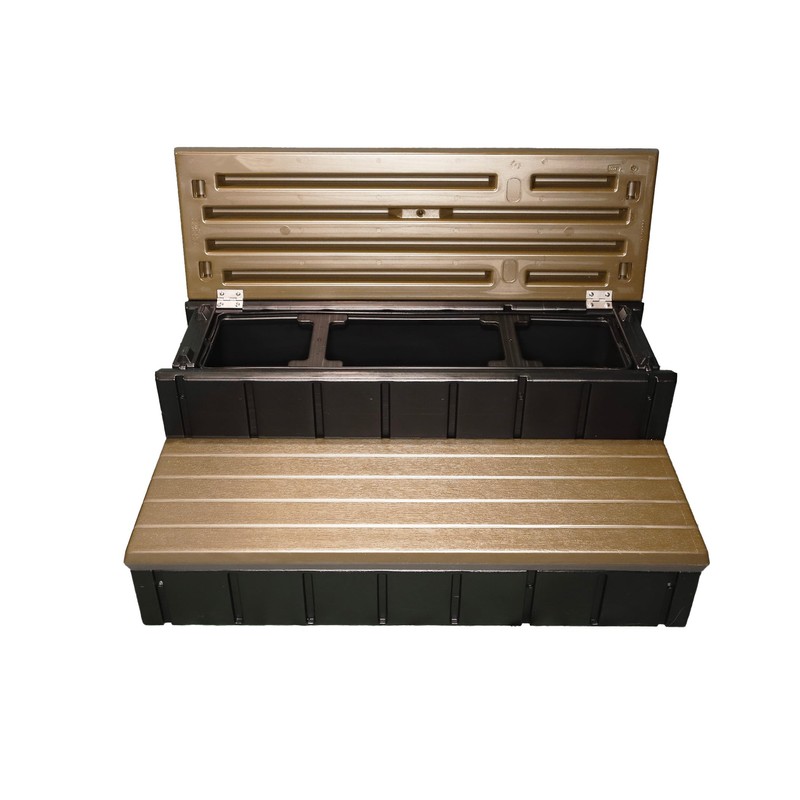 Confer Plastics Storage Step - Portabello