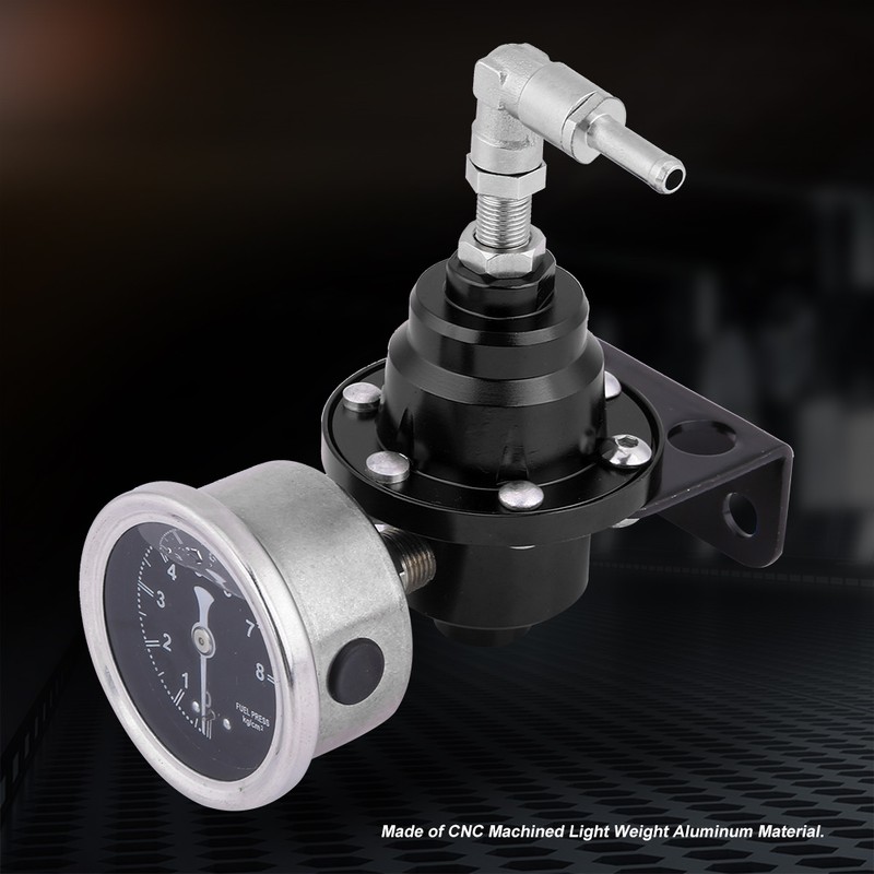 Universal Aluminum Car 160psi Adjustable 1: 1 Fuel Pressure Regulator