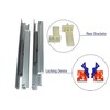 Berta (1 Pair) 21 Inch Soft Closing, 100 Lb Loading