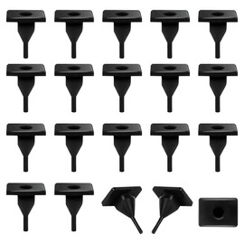 NBPLUS Grate Rubber Feet Bumpers, Range Burner Rubber Grommet Replacements Stove Parts Compatible with RV Oven CF-RV17, CF-RV17BB, CF-RV17-D, CF-RV21, MCFR21TTB, RP-RANGE-17BL