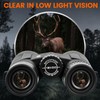 12x50 HD Binoculars for Adults High Powered, Super Bright BAK4
