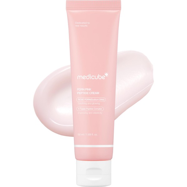medicube PDRN Pink Hyaluronic Moisturizing Cream | Blemish Recovery, Relief