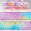 SacJkt 6 Pieces Flexible Ruler Set, Ruler 30cm Folding/Ruler 20cm