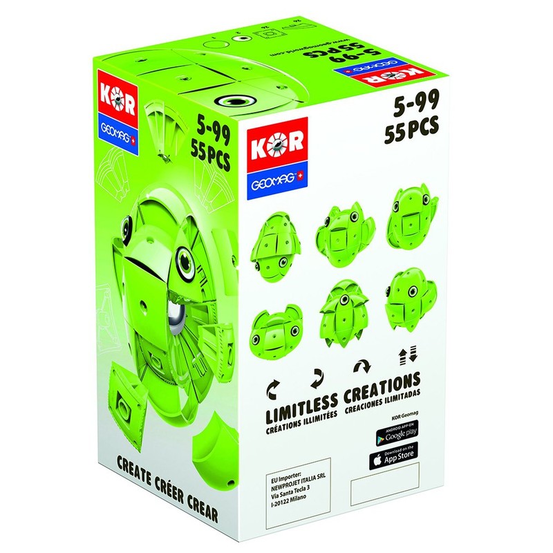Geomag "Kor Basic" Construction Toy (Green)