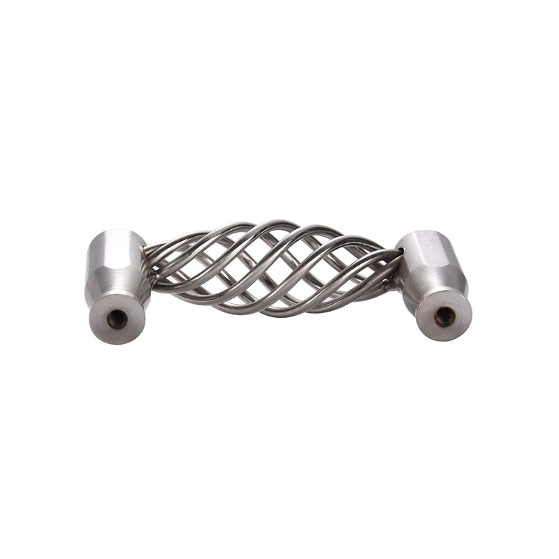 East West Consolidated 900SN-10 Satin Nickel Bird Cage Cabinet Pull