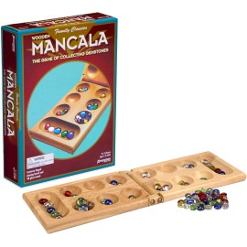 Pressman Toys  PRE442606 MANCALA-AGES 6 to ADULT; 2-4 PLAYERS