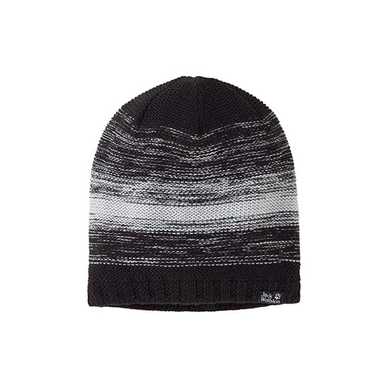 Jack Wolfskin Unisex Colorfloat Knit Unisex Kappe, Schwarz, M EU