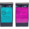 Montana Tea & Spice Herbal Tea Night on Glacier Bay & Mountain Huckleberry Teabags Combo Pack