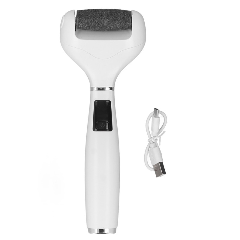 Electric Foot Callus Remover Rechargeable Painless 3 Speed Gentle Exfoliation