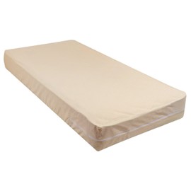 100% Cotton Fleetwood Mattress Cover, Zips Around The Mattress, Cot Size