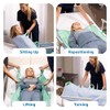 Improvia Positioning Bed Pad, with 8 Reinforced Handles, Quick-Drying, Washable,