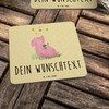 Mr. & Mrs. Panda Personalisierter Bierdeckel Schwein Glück 25er Set
