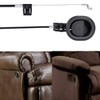 Recliner Replacement Parts Universal Oval Black Plastic Recliner Release Pull