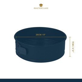 Kitchen Craft Master Class Non-Stick 20cm/8" Springform Round Cake Pan Tin KCMCHB19