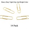 HAHIYO Paperclips 4 inch (100mm) Extra Large Paper Clips Sturdy