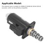 Hydraulic Pump Solenoid Valve Alloy Steel High Hardness Efficient Excavator