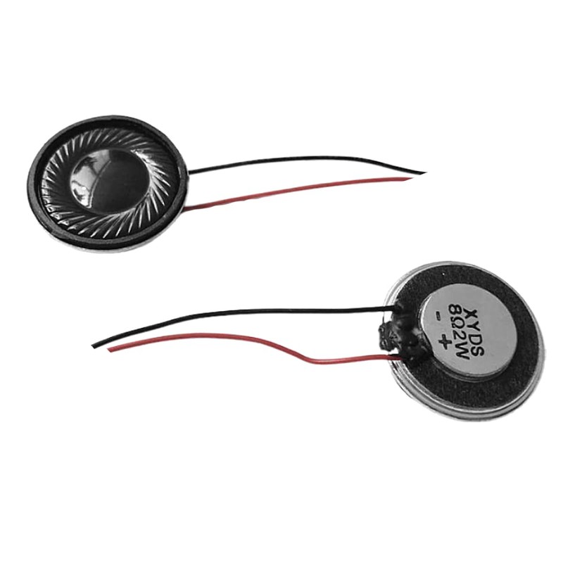 Tiardey 6 Pack 2 Watt 8 Ohm Small Metal Case
