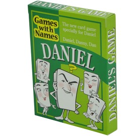 GoForItGames.com DANIEL'S GAME: The ultimate boys stocking filler for boys or men called Daniel, Danny or Dan.