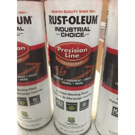 Rustoleum Rust-Oleum (4 Pack) Precision Line Inverted Marking Paint Fluorescent Orange