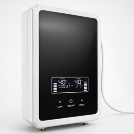 KVNTOOLS Electric Tankless Water Heater (white, 5.5kw)