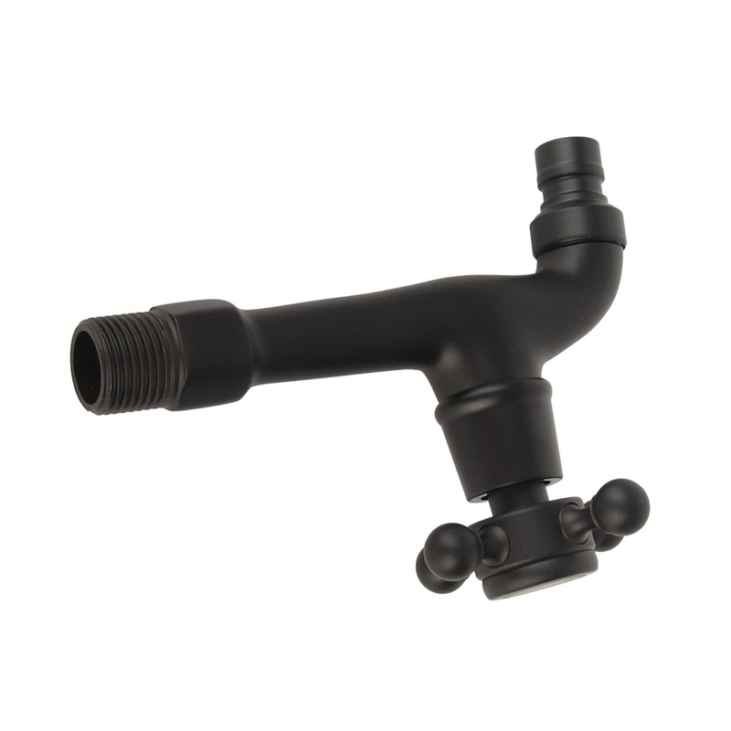 G1/2in Wall‑in Antique Brass Faucet Washing Machine Single Cold Water