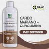 Cardo Mariano Curcumina Fórmula Liposomal Alta Absorción Suplemento Líquido 480ml
