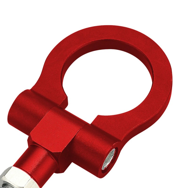 RYCK Sport Red Track Racing Style CNC Metal Tow Hook