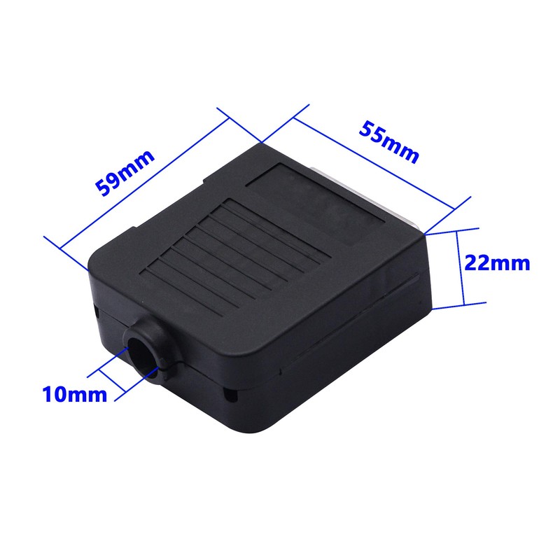 CERRXIAN DB25 Adapter RS-232 Serial Port DB25 Male