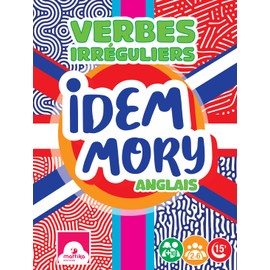 Mattika Editions - Idem Mory Irregular Verbs English - Card Game