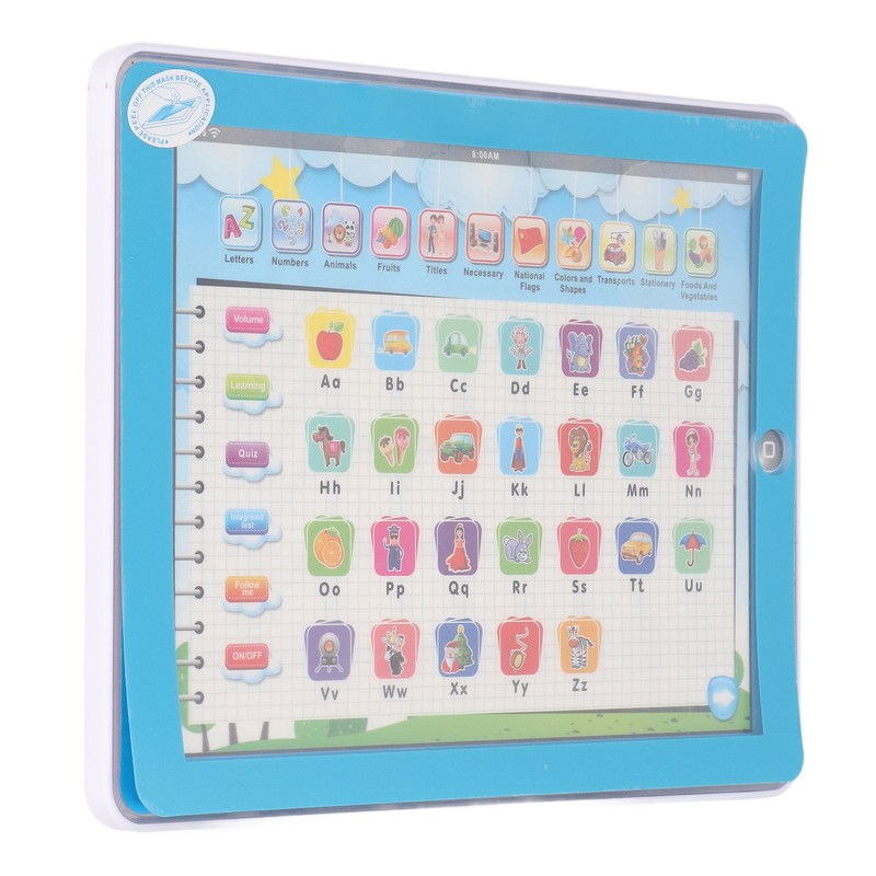 Children Learning Tablet English Letters Alphabet Tablet Kid Educational Machine